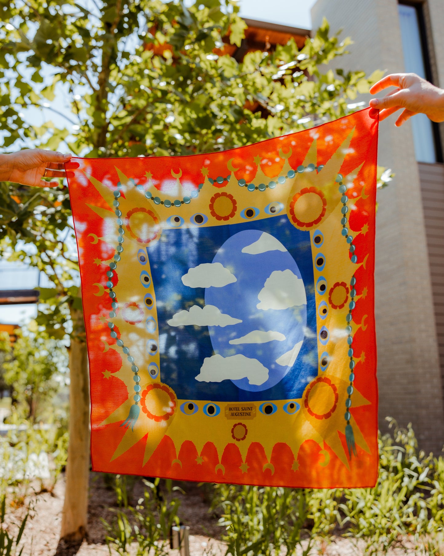 Hotel Saint Augustine x Eloi Silk Bandana