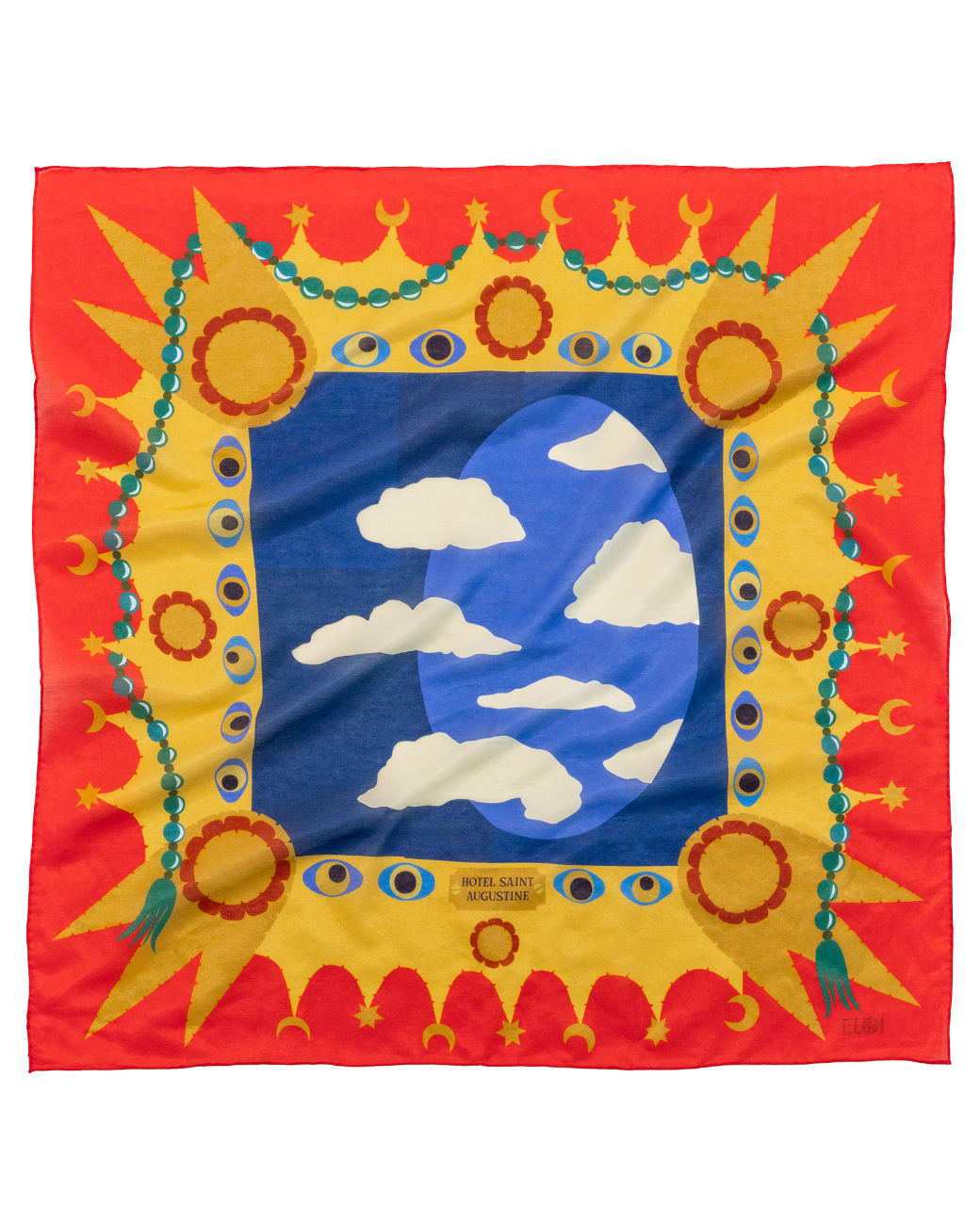 Hotel Saint Augustine x Eloi Silk Bandana