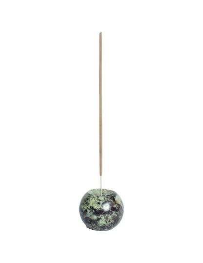 Gemstone Sphere Incense Holder