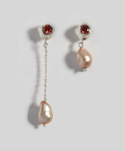Faris Kira Drops Earrings Silver