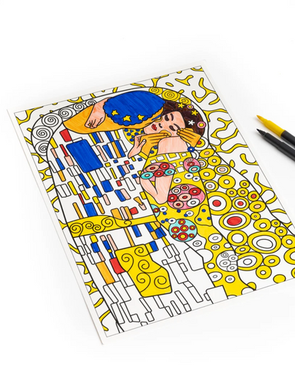 Masterpieces Coloring Book