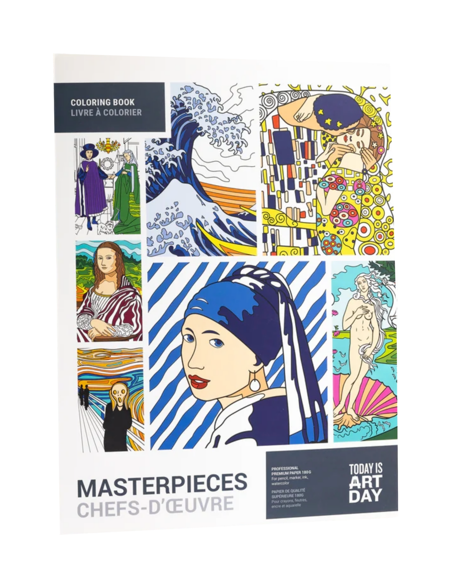 Masterpieces Coloring Book