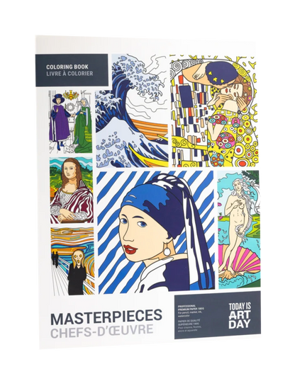 Masterpieces Coloring Book